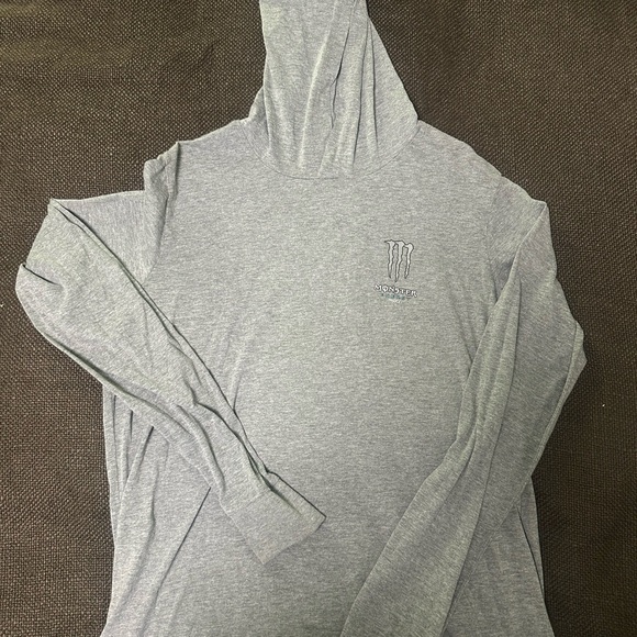 Monster Energy Gray Hoodie - Picture 1 of 5